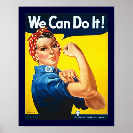 Rosie de Riveter  Poster (Voorkant)