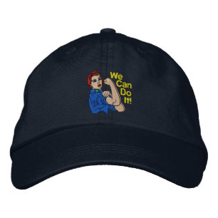 Rosie de Riveter Retro Style Embroidery Pet