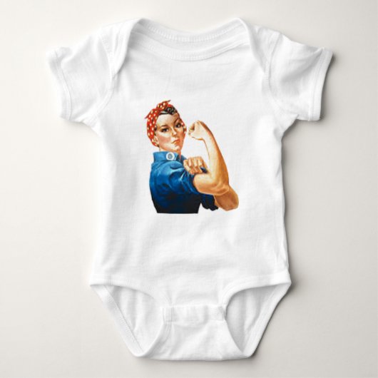 Rosie de Riveter Romper (Voorkant)