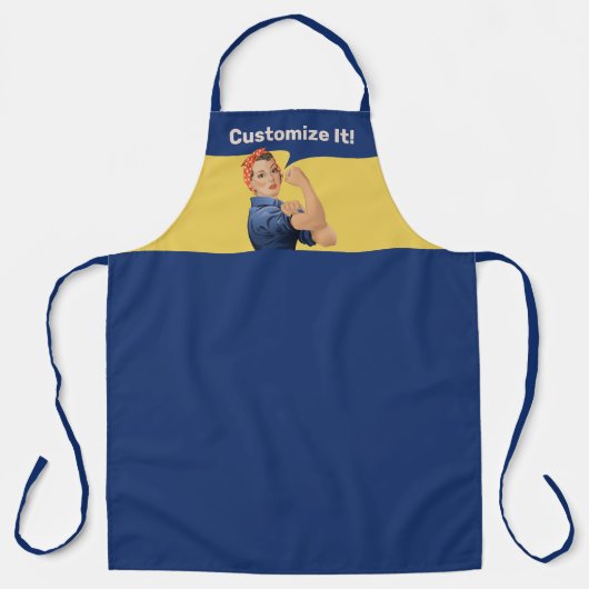 Rosie de Riveter Schort (Voorkant)