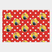 Rosie de Riveter Set 1 | Inpakpapier Vel (Voorkant 3)