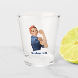 Rosie de Riveter Shot Glas