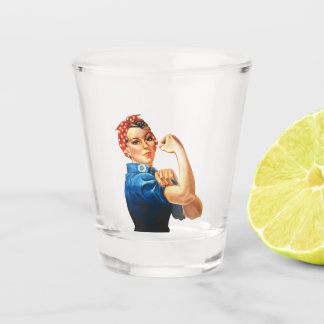Rosie De Riveter Shot Glas