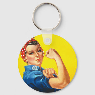 Rosie De Riveter Sleutelhanger