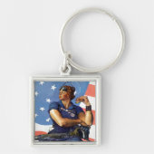 Rosie de Riveter Sleutelhanger (Voorkant)