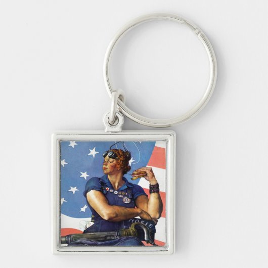 Rosie de Riveter Sleutelhanger (Voorkant)
