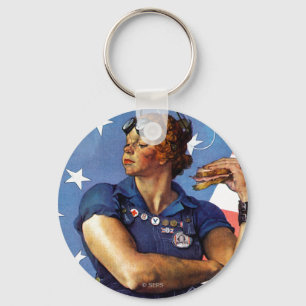 Rosie de Riveter Sleutelhanger