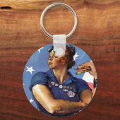 Rosie de Riveter Sleutelhanger (Voorkant)
