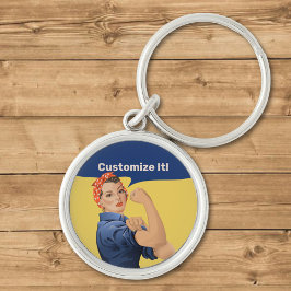 Rosie de Riveter Sleutelhanger