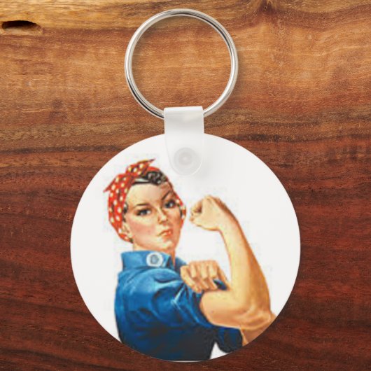 Rosie de Riveter Sleutelhanger (Voorkant)