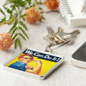 Rosie De Riveter Sleutelhanger (Zijkant)