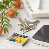 Rosie De Riveter Sleutelhanger (Zijkant)