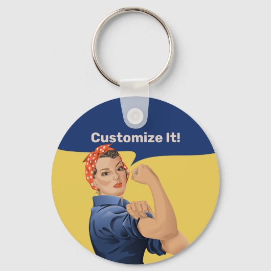 Rosie de Riveter-Sleutelhanger Sleutelhanger (Voorkant)