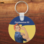 Rosie de Riveter-Sleutelhanger Sleutelhanger (Voorkant)