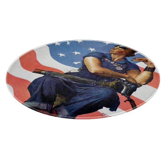 Rosie de Riveter Snijplank (Hoek)
