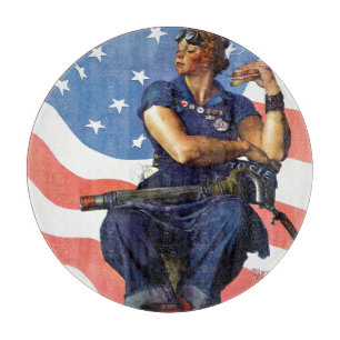 Rosie de Riveter Snijplank