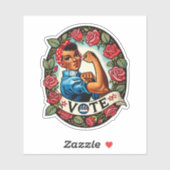 Rosie de Riveter Stem Sticker (Vel)