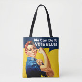 Rosie de Riveter | Stemblaas | CANVAS TAS (Voorkant)