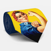 Rosie de Riveter | STEMMING | Dienstontwerp Stropdas (Opgerold)