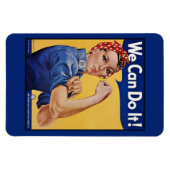 Rosie de riveter Sterke vrouwen in de beroepsbevol Magneet (Horizontaal)