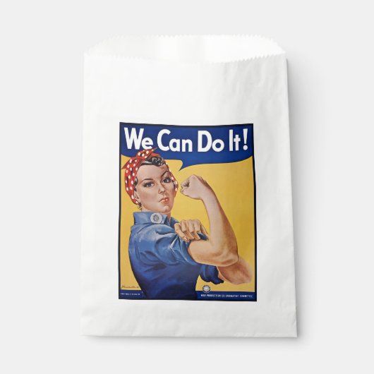 Rosie de Riveter: Sterke vrouwen Vrouw Empowerment Bedankzakje (Voorkant)