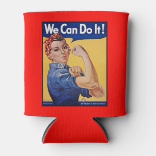 Rosie de Riveter: Sterke vrouwen Vrouw Empowerment Blikjeskoeler