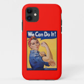 Rosie de Riveter: Sterke vrouwen Vrouw Empowerment Case-Mate iPhone Case (Achterkant)