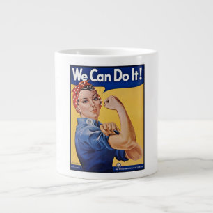 Rosie de Riveter: Sterke vrouwen Vrouw Empowerment Grote Koffiekop