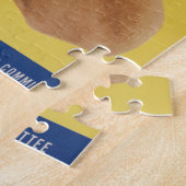 Rosie de Riveter: Sterke vrouwen Vrouw Empowerment Legpuzzel (Zijkant)