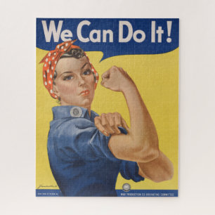 Rosie de Riveter: Sterke vrouwen Vrouw Empowerment Legpuzzel