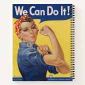 Rosie de Riveter: Sterke vrouwen Vrouw Empowerment Notitieboek (Achterkant)