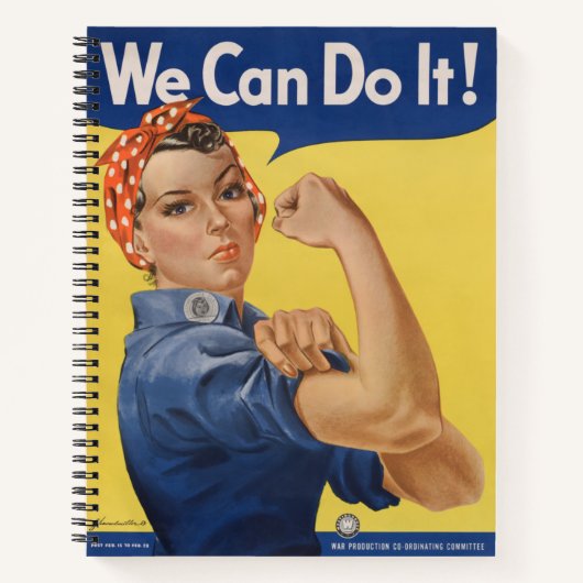 Rosie de Riveter: Sterke vrouwen Vrouw Empowerment Notitieboek (Voorkant)