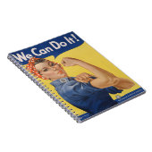 Rosie de Riveter: Sterke vrouwen Vrouw Empowerment Notitieboek (Rechterzijde)