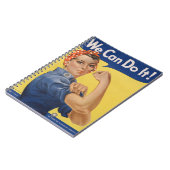 Rosie de Riveter: Sterke vrouwen Vrouw Empowerment Notitieboek (Linkerzijde)