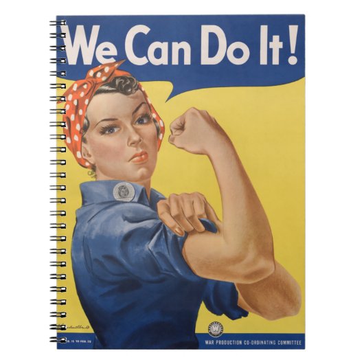 Rosie de Riveter: Sterke vrouwen Vrouw Empowerment Notitieboek (Voorkant)
