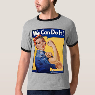 Rosie de Riveter: Sterke vrouwen Vrouw Empowerment T-shirt