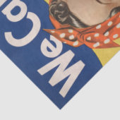 Rosie de Riveter: Sterke vrouwen Vrouw Empowerment Tissuepapier (Detail)