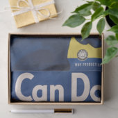 Rosie de Riveter: Sterke vrouwen Vrouw Empowerment Tissuepapier (Geschenk)