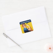 Rosie de Riveter | STICKER | Personaliseren (Envelop)