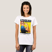 Rosie de Riveter T-shirt (Voorkant volledig)