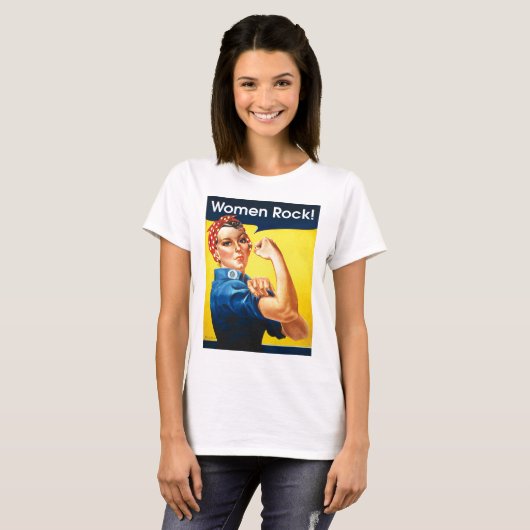Rosie de Riveter ~ T-shirt (Voorkant volledig)