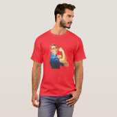 Rosie de Riveter T-shirt (Voorkant volledig)