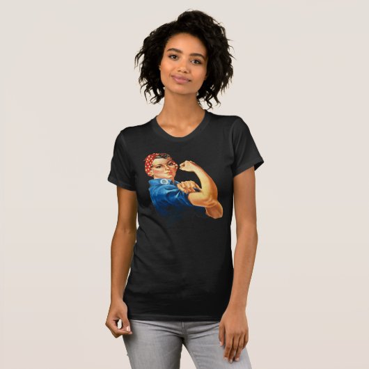 Rosie de Riveter T-shirt (Voorkant volledig)