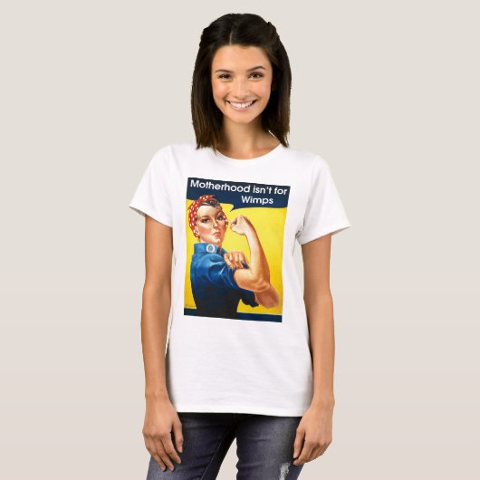 Rosie de Riveter T-shirt (Voorkant volledig)