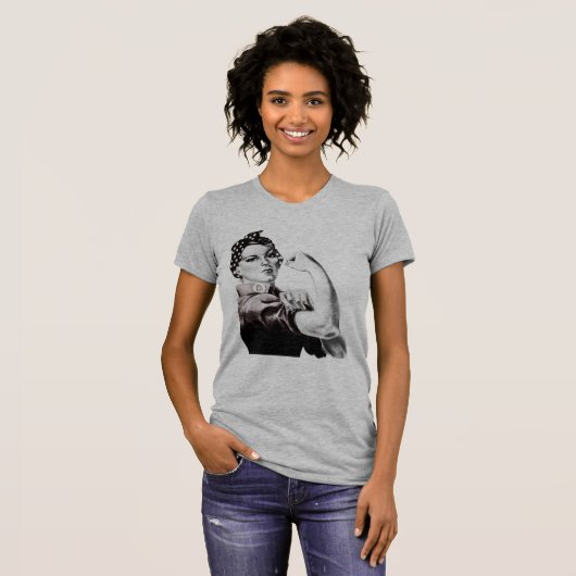 Rosie de Riveter T-shirt (Voorkant volledig)