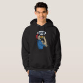 rosie de riveter taco cinco de mayo hoodie (Voorkant volledig)