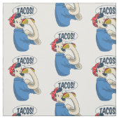 rosie de riveter taco cinco de mayo stof (Swatch)