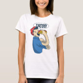 rosie de riveter taco cinco de mayo t-shirt (Voorkant)