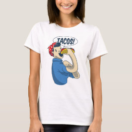rosie de riveter taco cinco de mayo t-shirt