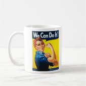 Rosie de Riveter-theebreuk Koffiemok (Links)
